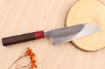 Couteau santoku 16,5cm japonais artisanal Takeshi Saji VG10 Rainbow