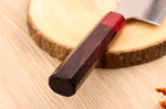 Couteau santoku 16,5cm japonais artisanal Takeshi Saji VG10 Rainbow