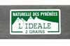Pierre à aiguiser naturelle des Pyrénées L'IDEALE 2 grains 20cm