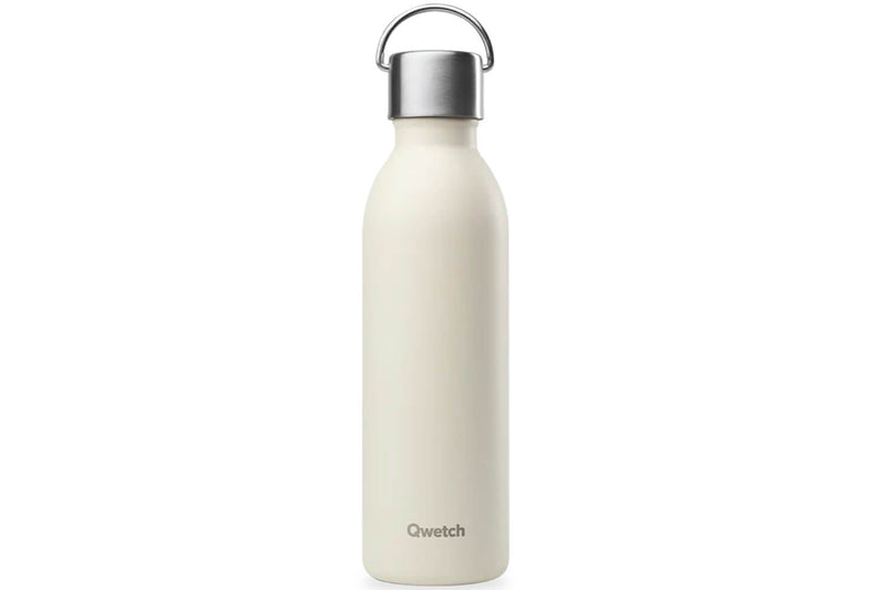 Bouteille isotherme Qwetch Active inox recyclé 1000ml – 4 coloris - Sable