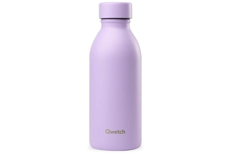 Bouteille isotherme Qwetch Icon inox recyclé 500ml – 10 coloris - Lavande
