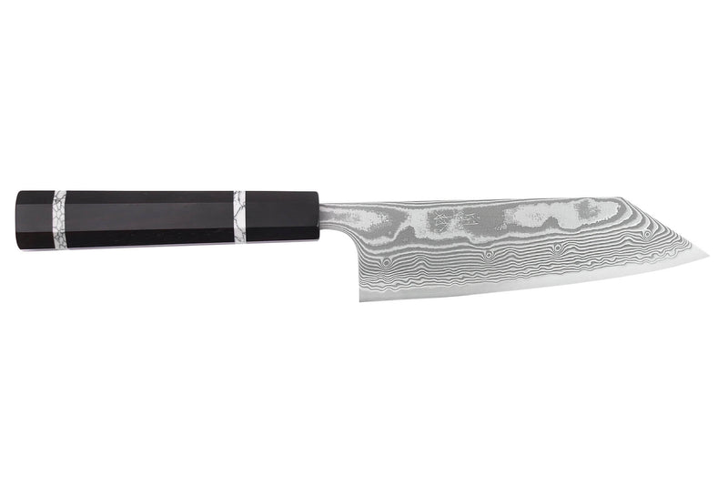 Couteau bunka 16,5cm japonais artisanal Yuzo Kanko Damas SG2