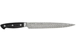 Couteau à trancher japonais Zwilling Kramer Euro Stainless 23cm damassé manche en micarta