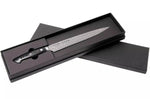Couteau à trancher japonais Zwilling Kramer Euro Stainless 23cm damassé manche en micarta