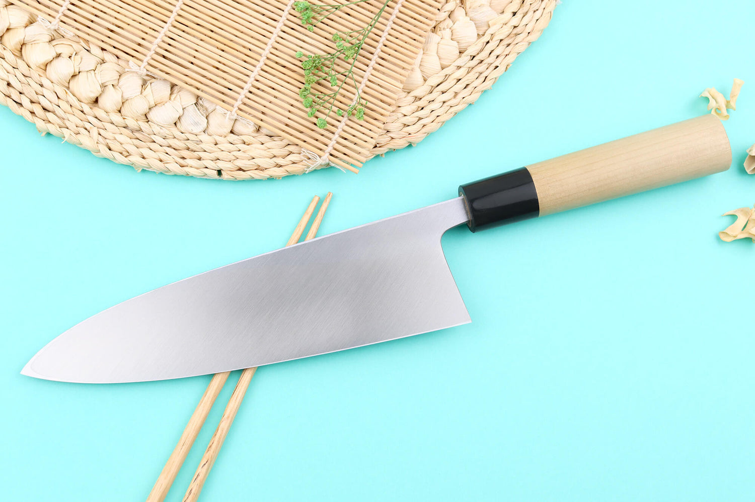 Couteau deba 21cm japonais artisanal Tsunehisa WS2