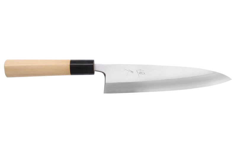 Couteau mioroshi deba 18cm japonais artisanal Tsunehisa WS2