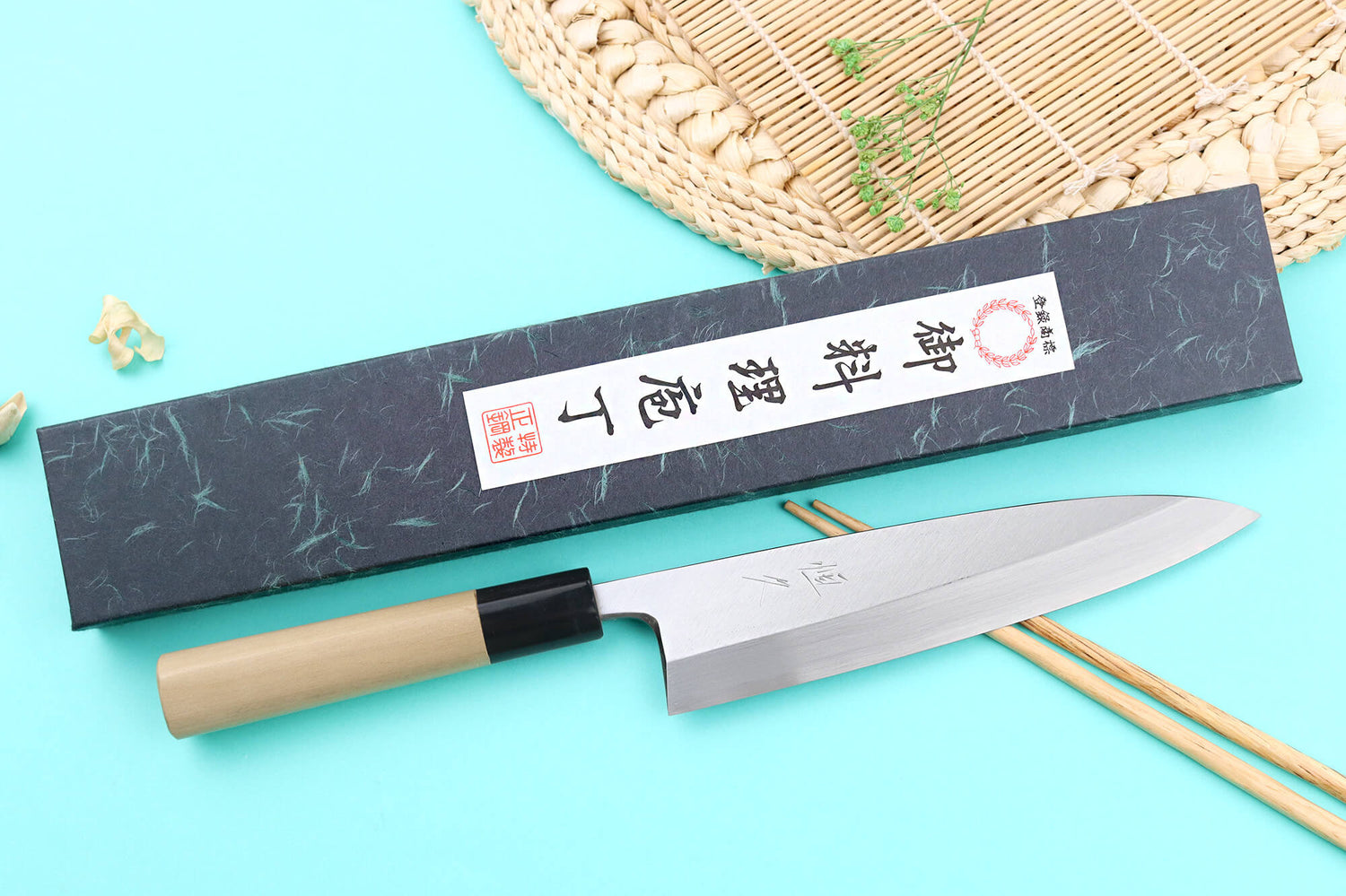 Couteau mioroshi deba 18cm japonais artisanal Tsunehisa WS2