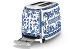 Toaster SMEG 2 tranches Dolce & Gabbana Blu Mediterraneo