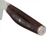 Couteau de chef japonais Miyabi 6000MCT lame martelée 20cm + manche en Pakka