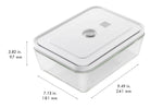 Boîte pour réfrigérateur sous vide Zwilling Fresh & Save en verre borosilicate