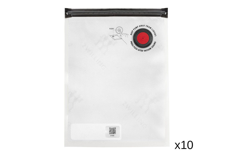 Set 10 sacs sous vide Zwilling Fresh & Save réutilisables - M