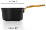 Casserole antiadhésive Arcos Samoa Iconic 16cm - Noir