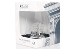 Verre à spiritueux long Alaskan Maker Iconic Monuments Arc de Triomphe en verre cristallin