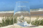 Verre à spiritueux long Alaskan Maker Iconic Monuments Mont Saint-Michel en verre cristallin