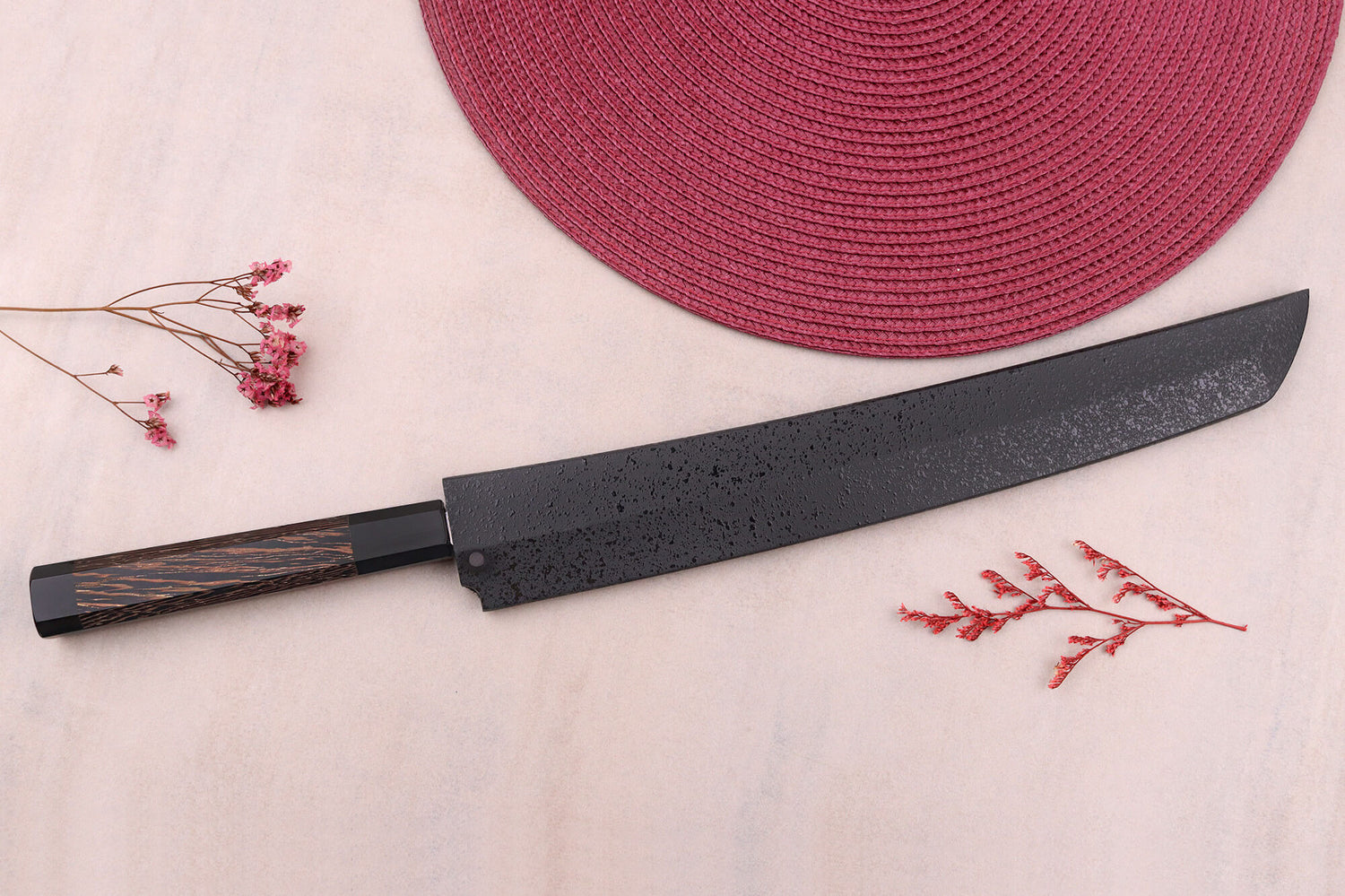 Couteau sakimaru 30cm japonais artisanal Sakai Takayuki Zangetsu