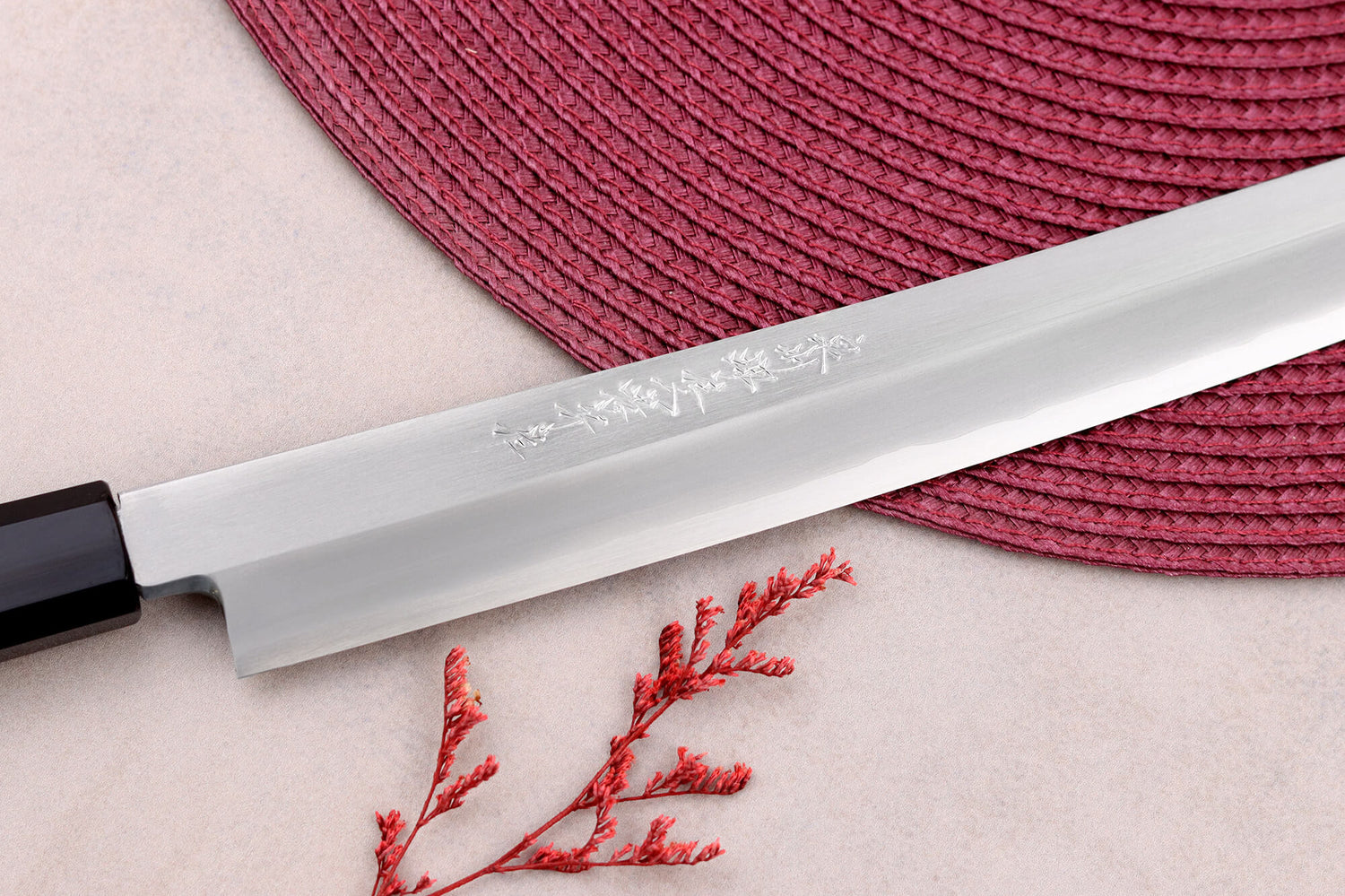 Couteau sakimaru 30cm japonais artisanal Sakai Takayuki Zangetsu