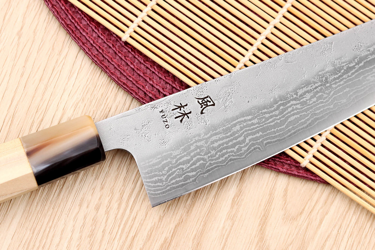 Couteau de chef 21cm japonais artisanal Yuzo Haruto Damas