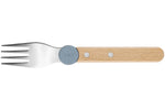 Set de couverts pour enfants Opinel Le Petit Gourmet coloris bleu pluie