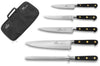 Mallette de 4 couteaux + 1 fusil Sabatier Chef fabrication française
