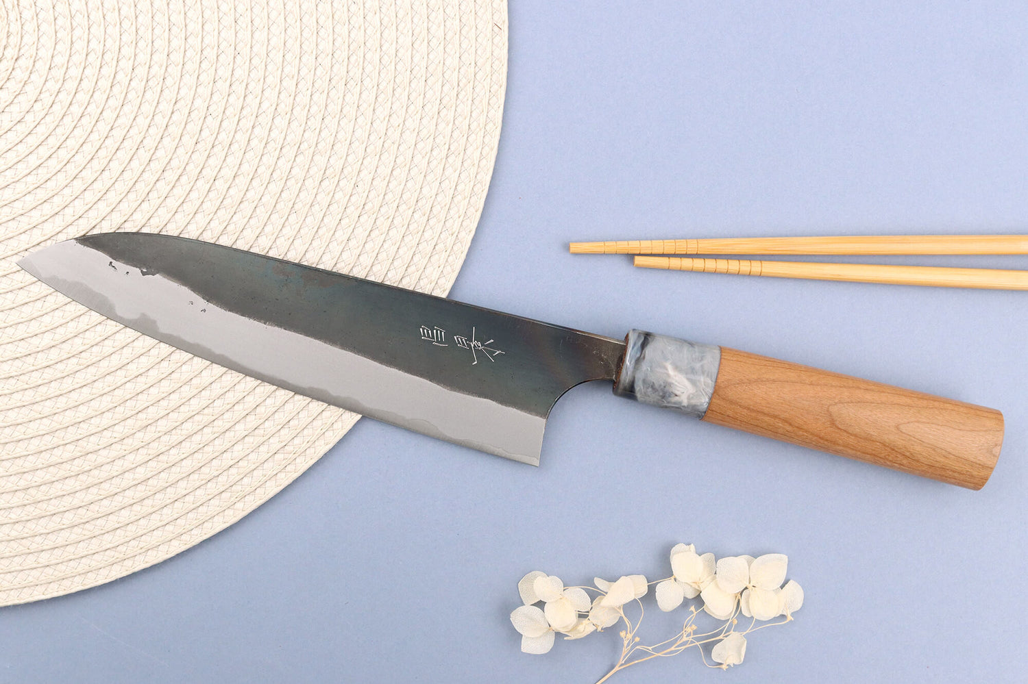 Couteau de chef 18cm japonais artisanal Masakage Mizu
