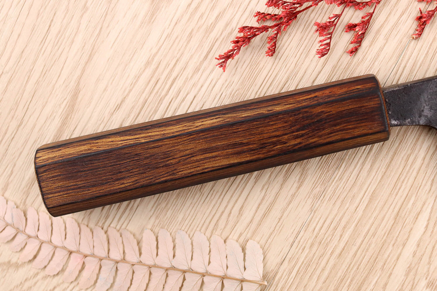 Couteau deba 15cm japonais artisanal Hidetsune BS2