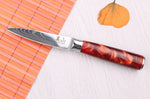 Set de 3 couteaux Kutoyama Red Flame chef + universel + office