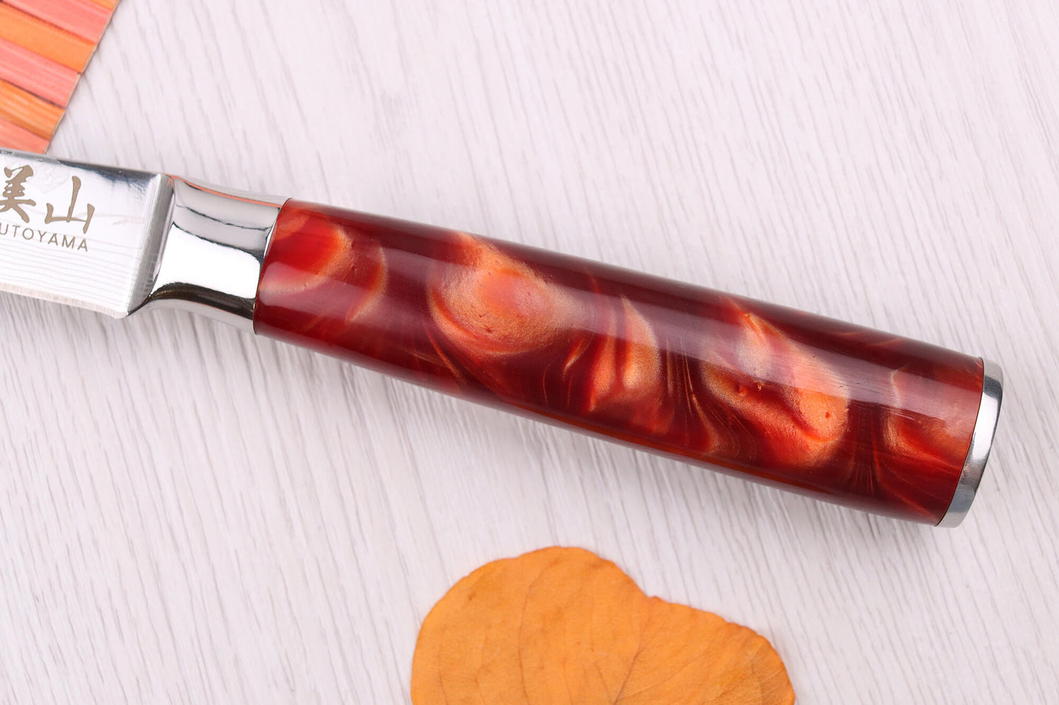 Set de 3 couteaux Kutoyama Red Flame chef + universel + office