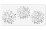 Tapis en silicone Scrapcooking Flocons pour tuiles