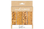 Set 4 tubes décors sucrés Scrapcooking Gold Mix - 62g