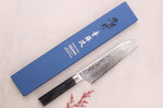 Couteau santoku 18cm japonais Sakai Takayuki Grand Chef Seigaiha Damas 45 couches