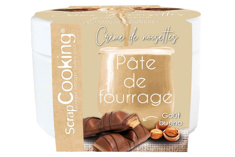 Pâte de fourrage Scrapcooking Crème Noisette goût Bueno 200g