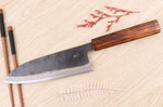 Couteau deba 18cm japonais artisanal Hidetsune BS2