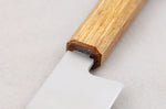 Couteau yanagiba 30cm artisanal japonais Tsunehisa AUS-8 manche en chêne