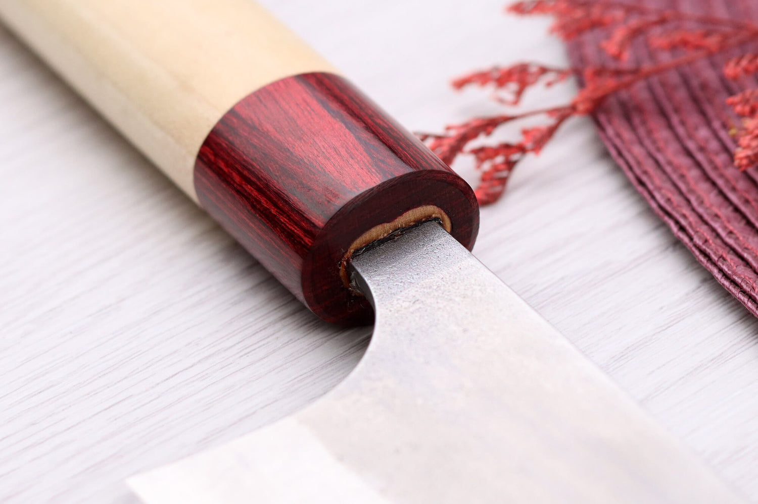 Couteau de chef 24cm japonais artisanal Masakage Yuki Shirogami 2