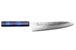 Couteau de chef japonais 21cm Sakai Takayuki Nanairo Blue Damas VG10