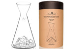 Carafe à eau Alaskan Maker Topographic Everest en verre cristallin