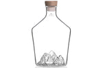 Carafe à spiritueux Alaskan Maker Topographic Mont Everest en verre cristallin