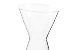 Carafe à eau Alaskan Maker Topographic Aiguille du midi en verre cristallin