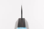 Couteau universel japonais artisanal Yu Kurosaki Fujin 12cm SG2 turquoise