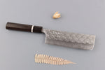 Couteau nakiri 16,5cm japonais artisanal Yoshimi Kato Hyo SG2