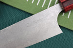 Couteau de chef japonais artisanal Masakage Kiri 18cm damas 49 couches