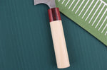 Couteau de chef japonais artisanal Masakage Kiri 18cm damas 49 couches