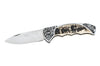 Couteau pliant Herbertz 588611 manche inox décor sangliers 11cm