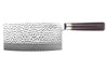 Couteau de chef chinois 17cm Fukito Ébène Damas martelé
