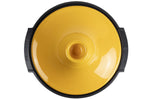 Plat à tajine Peugeot Atlas en céramique jaune safran diamètre 30cm