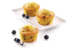 Moule en silicone professionnel Silikomart Silicon Flex 300x175mm 6 muffins 110ml