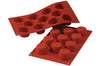 Moule en silicone professionnel Silikomart Silicon Flex 300x175mm 11 mini muffins