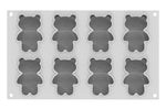 Moule en silicone professionnel Silikomart 300x175mm 8 oursons