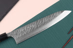 Couteau de chef japonais artisanal Yu Kurosaki Fujin 24cm SG2