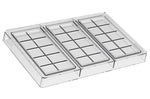 Moule professionnel en tritan Silikomart Chocado Classica-T 3 tablettes de chocolat